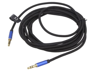 Cablu Jack 3.5mm Stereo Aurit 3m foto