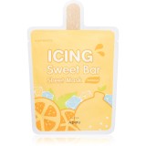 A&rsquo;pieu Icing Sweet Bar Mask Hanrabong mască textilă iluminatoare 21 g