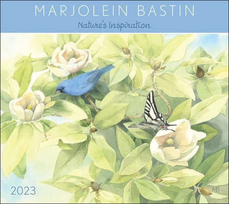 Marjolein Bastin Nature&#039;s Inspiration 2023 Deluxe Wall Calendar with Print