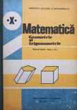 Matematica - Geometrie si trigonometrie, manual pentru clasa a Xa