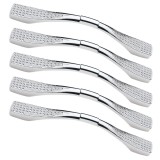 Cumpara ieftin Set 5 Manere pentru mobila, din metal, OZS-1231, lungime 120 mm, distanta gauri 96 mm, crom lucios