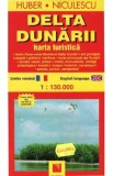 Delta Dunarii - Harta Turistica