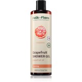 Folk &amp; Flora Grapefruit gel de dus revigorant 400 ml