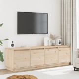 VidaXL Comodă TV, 156x37x45 cm, lemn masiv de pin
