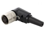 Conector M16 Mufă Mamă Lipire pe Cablu 5 PIN 5A 250V IP40, Lumberg