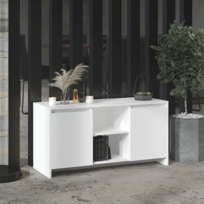 Gossi comoda tv, alb, 102x37,5x52,5 cm, pal foto