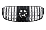 Grila Centrala Mercedes GLS SUV X167 (2019-2023) GTR Look Negru Crom Performance AutoTuning