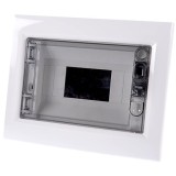 Tablou distributie aparent Gewiss GW40043, 8 module, IP40