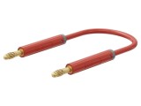 Cablu de măsurare ST&Auml;UBLI 2m 60V DC 30V AC 19A roșu neizolat