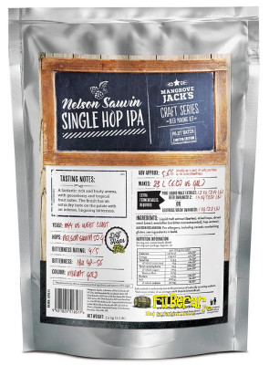 Mangrove Jack&amp;#039;s Craft Series Nelson Sauvin IPA - kit bere de casa 23 litri foto