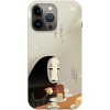 Husa compatibila cu Apple iPhone 13 Pro Max model No Face Spirited Away, Silicon, TPU, Viceversa, Transparent, Carcasa