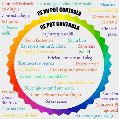Panou Autocolant Ce pot controla? - 125x125 cm foto