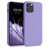 Husa pentru iPhone 12 Pro Max, Silicon, Mov, 52714.222, Carcasa, Kwmobile
