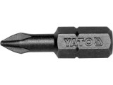 Cumpara ieftin Bit profesional Yato 1 4 , 25mm, cap PH1, HRC 58-62, realizat din otel forjat, cu acoperire anticoroziva
