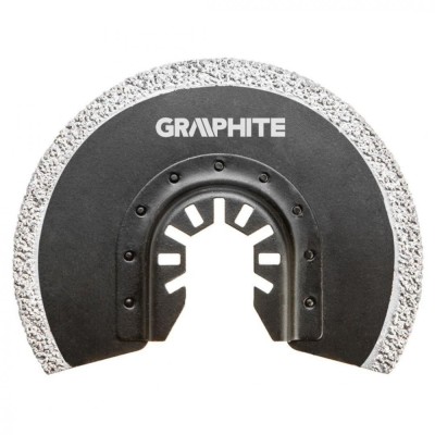 Panza/lama fierastrau, pentru multifunctional, cu carbura tungsten diamantata,&amp;nbsp;pentru&amp;nbsp;ceramica, 85 mm, Graphite foto