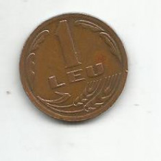 No(4) -moneda-Romania- 1LEU 1992