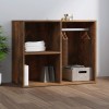 VidaXL Dulap de dressing, stejar fumuriu, 80x40x65 cm, lemn compozit