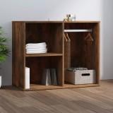vidaXL Dulap de dressing, stejar fumuriu, 80x40x65 cm, lemn compozit