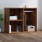 vidaXL Dulap de dressing, stejar fumuriu, 80x40x65 cm, lemn compozit