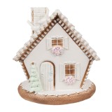 Cumpara ieftin Casuta Turta Dulce polirasina multicolora cu led 17x16x17 cm