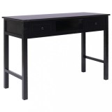Cumpara ieftin Birou de scris, negru, 110 x 45 x 76 cm, lemn