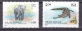 India 1986 fauna MI 1073-1074 MNH