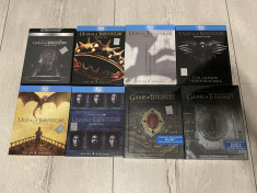 Colectia COMPLETA Game of Thrones (Urzeala Tronurilor) - romana - 4K+BluRay, NOI foto