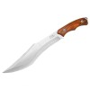 Cutit de vanatoare, Hunter Brown, 38 cm, maro, teaca inclusa