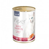 Hrana umeda pentru pisici, Piper Cat, carne de somon, 400 g AnimaPet MegaFood, DOLINA NOTECI