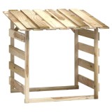 Cumpara ieftin Pergola cu acoperis, 100x90x100 cm, lemn de pin tratat