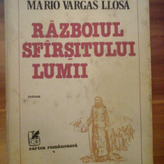 RAZBOIUL SFIRSITULUI LUMII - MARIO VARGAS LLOSA