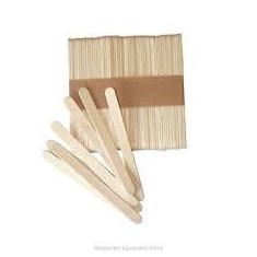 Set 50 buc bete din lemn pentru inghetata, 11.4x1 cm