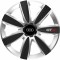 Set 4 Capace Roti GTX Carbon Gri-Negru R14, Pentru Audi