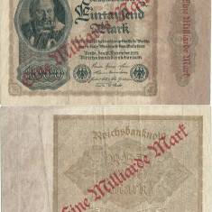 1923 ( IX ) , 1,000,000,000 mark ( P-113a/2 ) - Germania