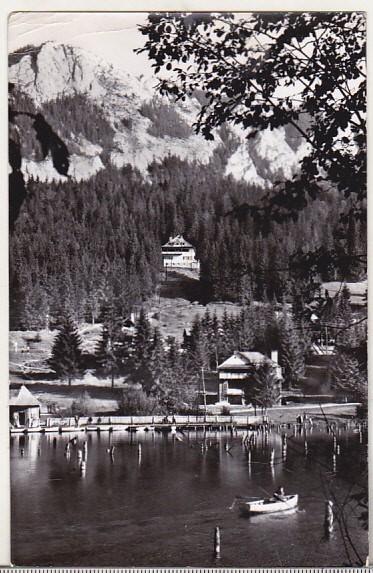 bnk cp Lacul Rosu - Vedere din statiune - circulata