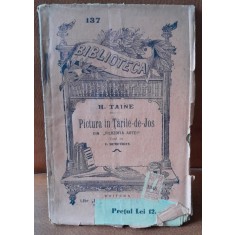 Pictura in Tarile de Jos - H.Taine