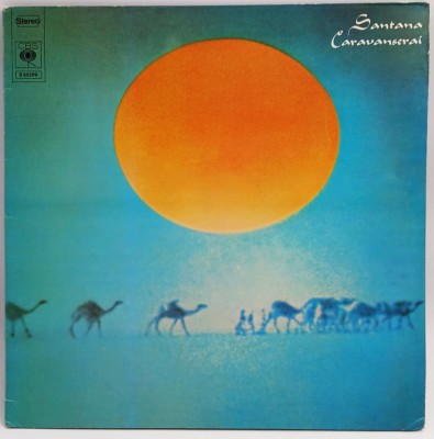 Santana - Caravanserai NM / VG+ vinil LP disc muzica latin jazz CBS Europa 1972 foto
