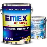 Pachet Lac Poliuretanic &ldquo;Emex UV Shield&rdquo; - Transparent - Bid. 3 Kg + Intaritor 0.90 Kg