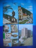 HOPCT LOT 2403 BAILE HERCULANE -JUD CARAS SEVERIN -4 CARTI POSTALE-CIRCULATE