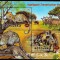 BOTSWANA 2001 FAUNA ANIMALE SALBATICE EMISIUNE COMUNA CU AFRICA DE SUD