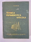 Viticultura Vita de vie P Banita Tehnica pepinieristica viticola