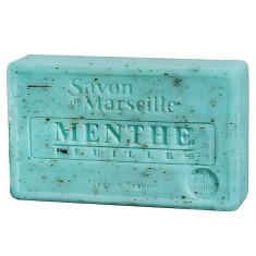 SĂPUN NATURAL &quot;LE CHATELARD 1802 SAVON DE MARSEILLE&quot; CU FRUNZE DE MENTĂ - 100gr