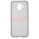 Husa Samsung Galaxy A6 Plus (2018) Neagra, TPU Matte, Protectie Slim