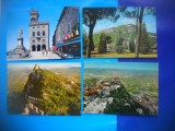HOPCT LOT NR 511 REPUBLICA DI SAN MARINO -4 CARTI POSTALE-CIRCULATE