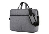 Geantă laptop universală, cu m&acirc;nere, gri, 15.6&rdquo;, Oem