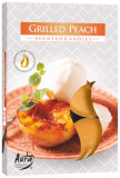 Set 6 pastile lumanari parfumate bispol - grilled peach