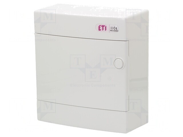 Carcasă Modulară Albă IP40 8 Module ABS ECT8PO