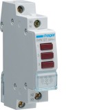 Lampa semnalizare 230V Hager 3Xrosu SVN127