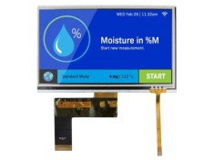 NEWHAVEN DISPLAY INTERNATIONAL Afișaj TFT 7 inch 800x400 LED RGB 3,3V DC