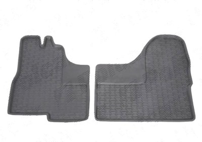 Set covorase auto din cauciuc Iveco Daily 05.2006-2009; negre, material elastomer, fata, 2 bucati foto